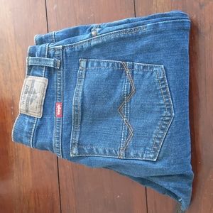 Men's Wrangler straight leg jeans, size 29x30